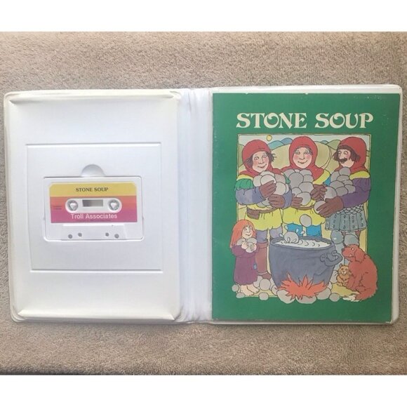 Vintage Troll Associates 1981 Audio Cassette and Stone Soup Book - Picture 2 of 12
